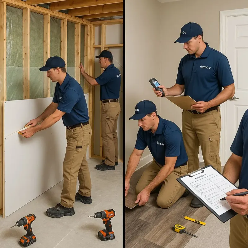 Repairs and Reconstruction process in Lawnside, NJ