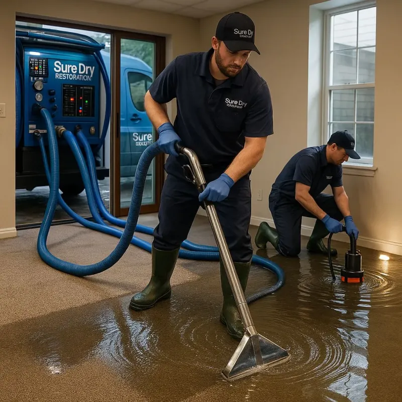 Water Extraction and Removal process in Lawnside, NJ